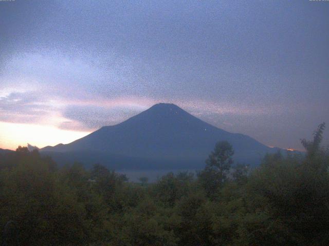 山中湖からの富士山