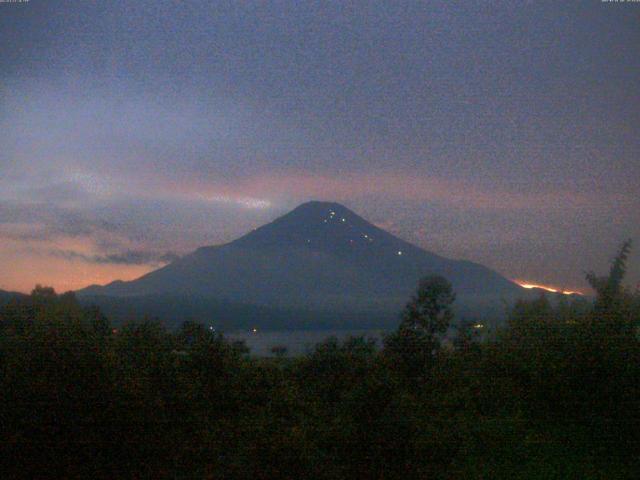 山中湖からの富士山
