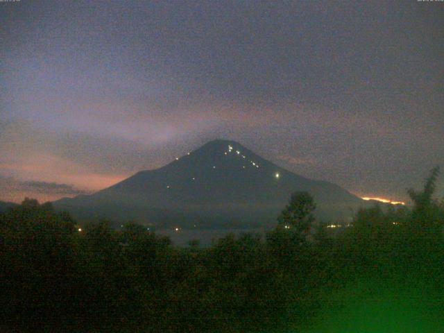 山中湖からの富士山