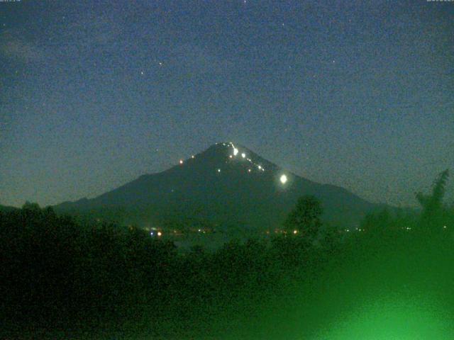 山中湖からの富士山