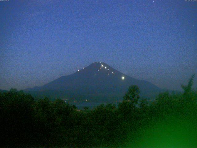 山中湖からの富士山