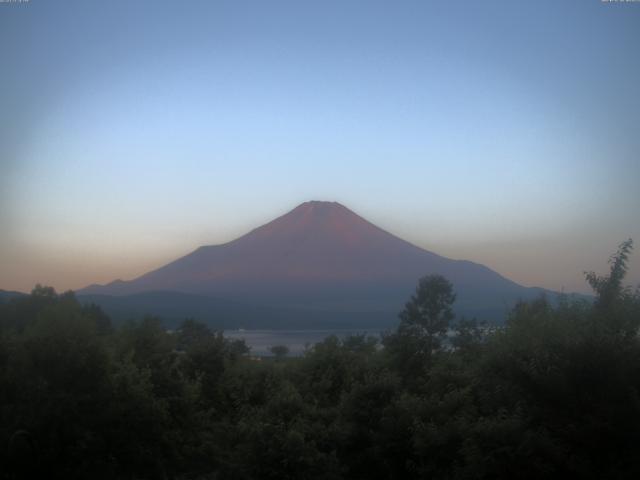 山中湖からの富士山