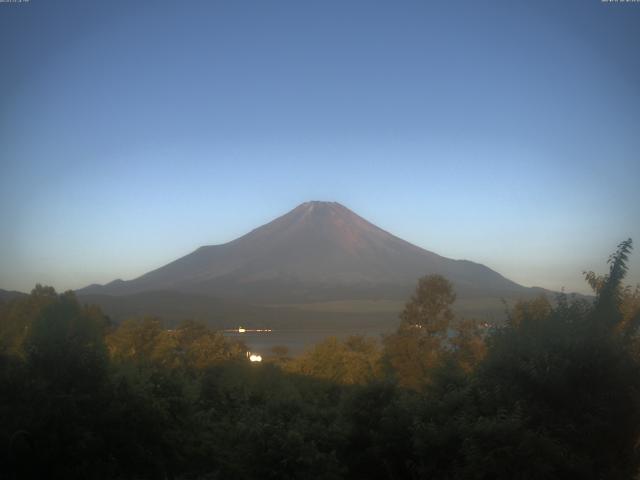 山中湖からの富士山