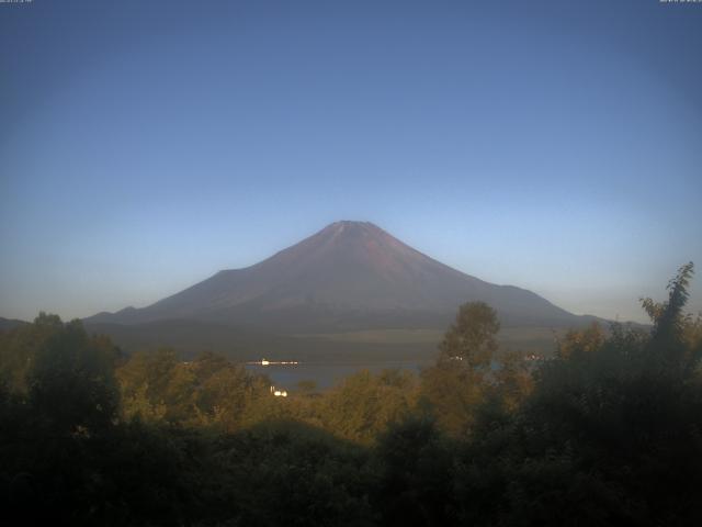 山中湖からの富士山