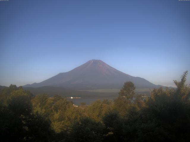 山中湖からの富士山