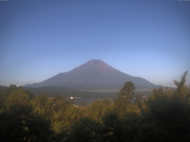 山中湖からの富士山
