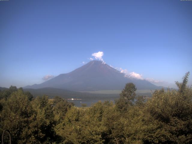 山中湖からの富士山