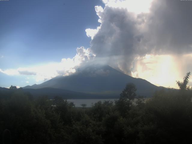 山中湖からの富士山