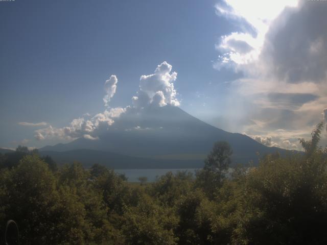 山中湖からの富士山