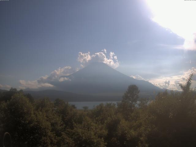 山中湖からの富士山