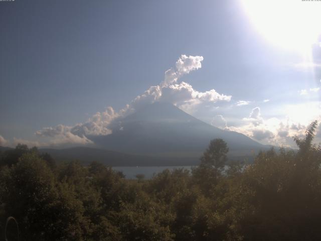 山中湖からの富士山