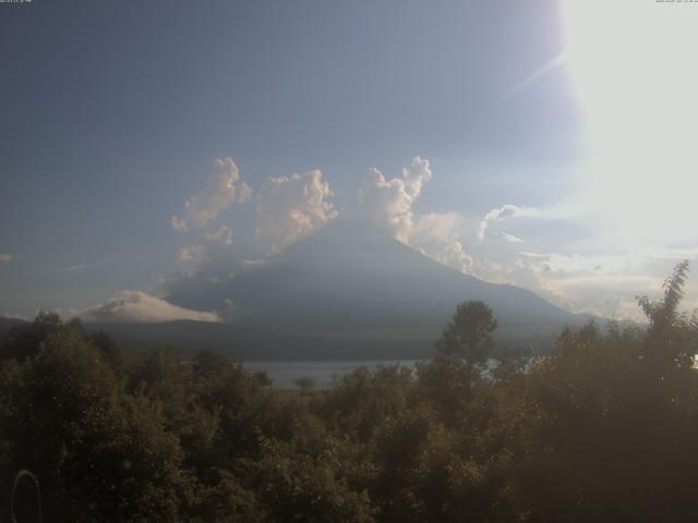 山中湖からの富士山