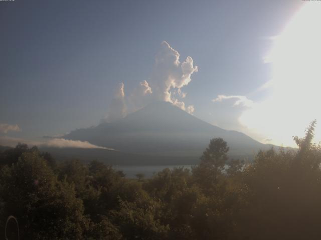 山中湖からの富士山