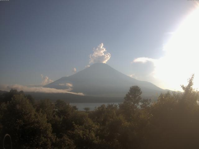 山中湖からの富士山