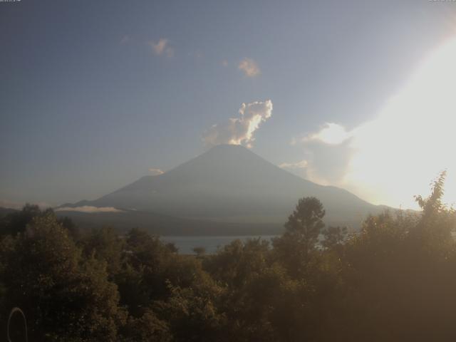 山中湖からの富士山