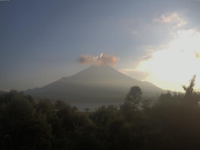 山中湖からの富士山