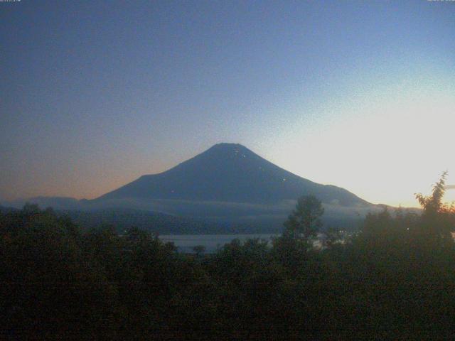 山中湖からの富士山