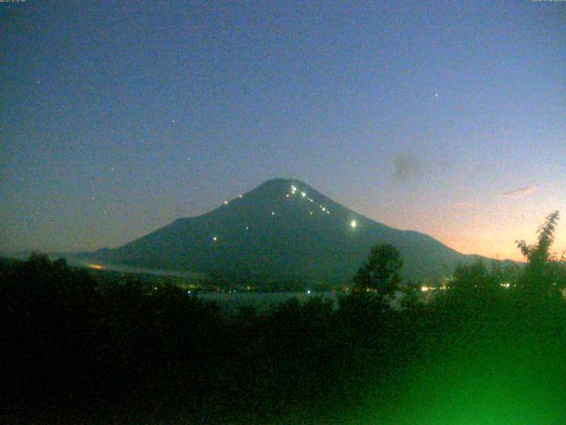 山中湖からの富士山