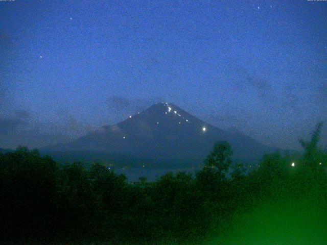 山中湖からの富士山