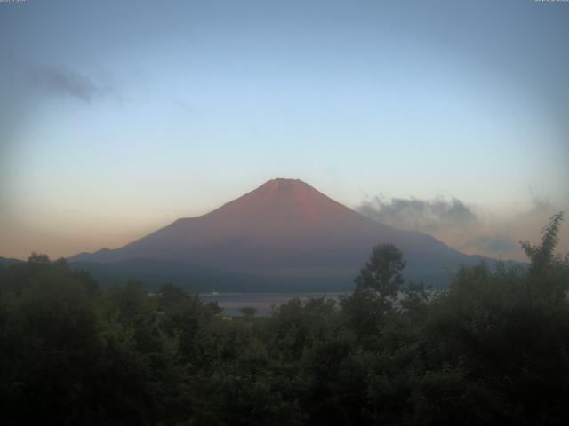 山中湖からの富士山