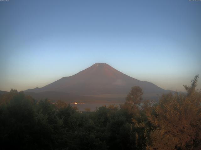 山中湖からの富士山