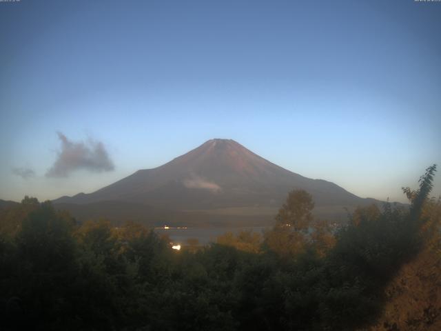 山中湖からの富士山
