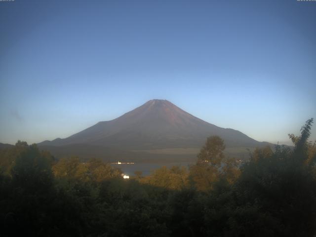 山中湖からの富士山