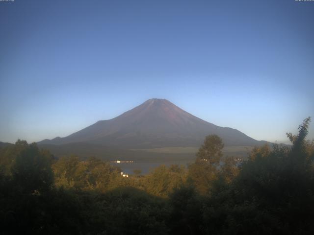 山中湖からの富士山