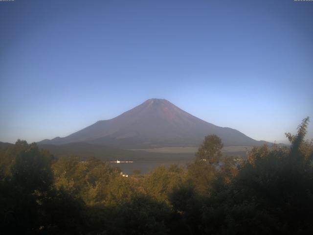 山中湖からの富士山