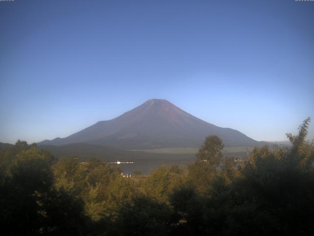 山中湖からの富士山