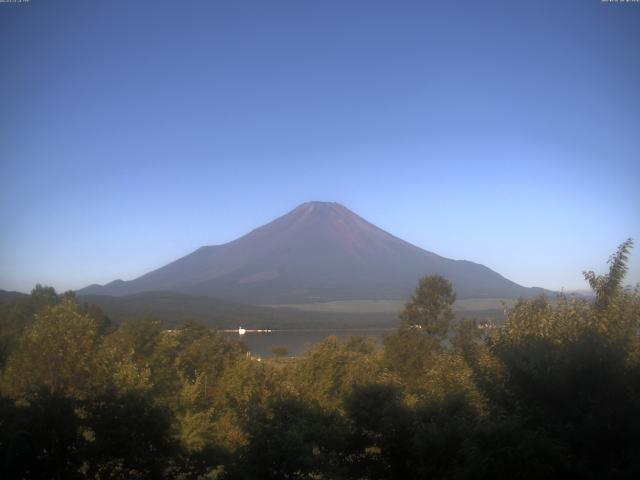 山中湖からの富士山