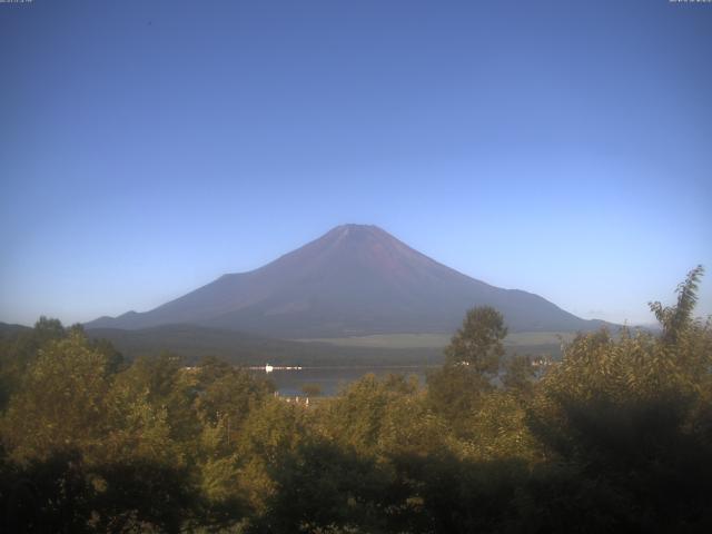 山中湖からの富士山