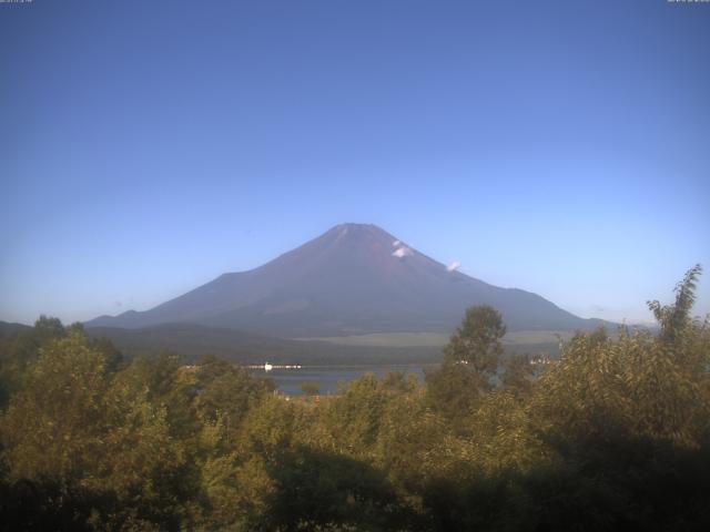 山中湖からの富士山