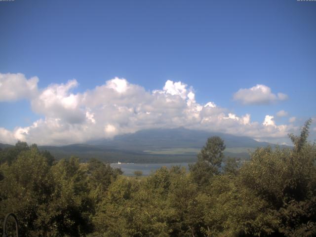 山中湖からの富士山