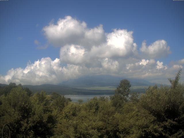 山中湖からの富士山