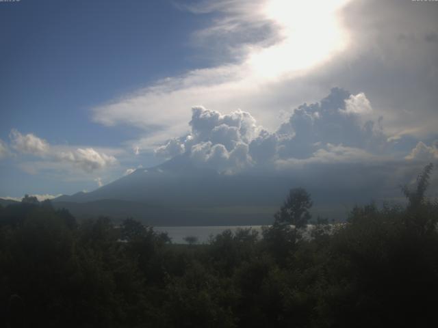 山中湖からの富士山