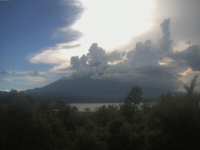 山中湖からの富士山