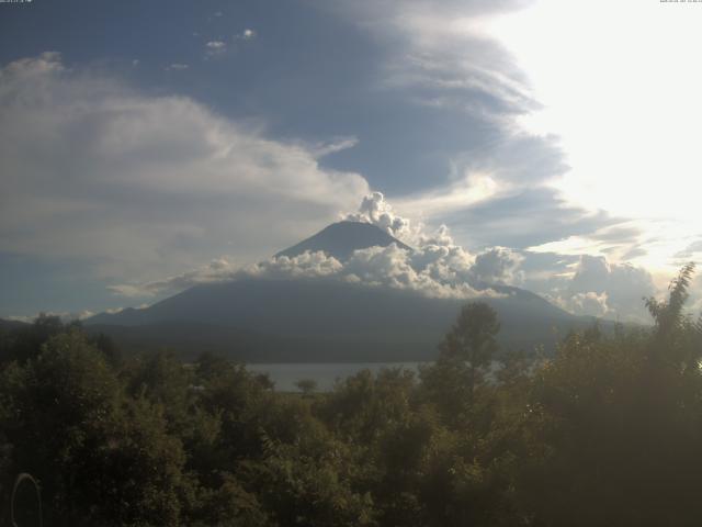 山中湖からの富士山