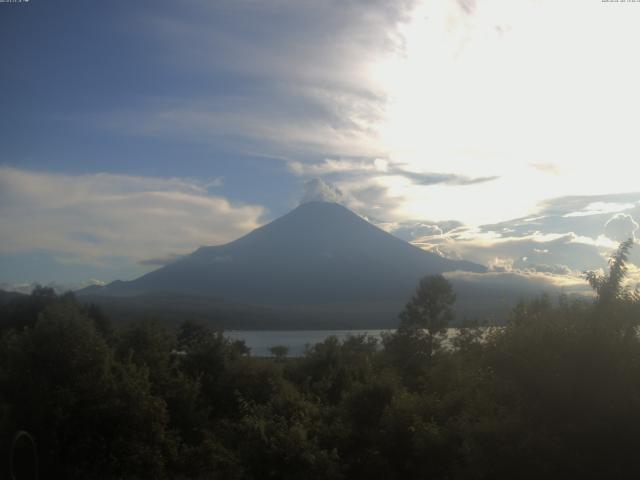 山中湖からの富士山