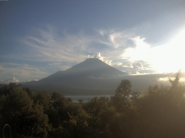 山中湖からの富士山