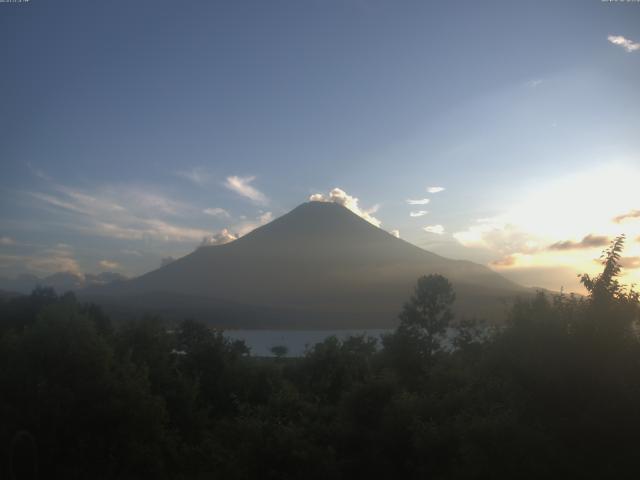 山中湖からの富士山