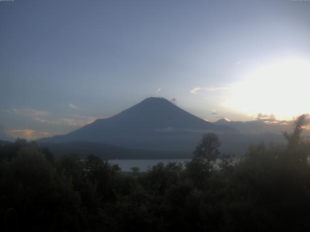 山中湖からの富士山