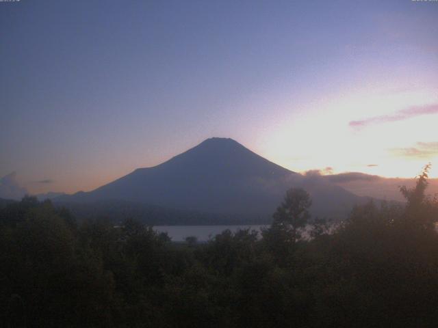 山中湖からの富士山
