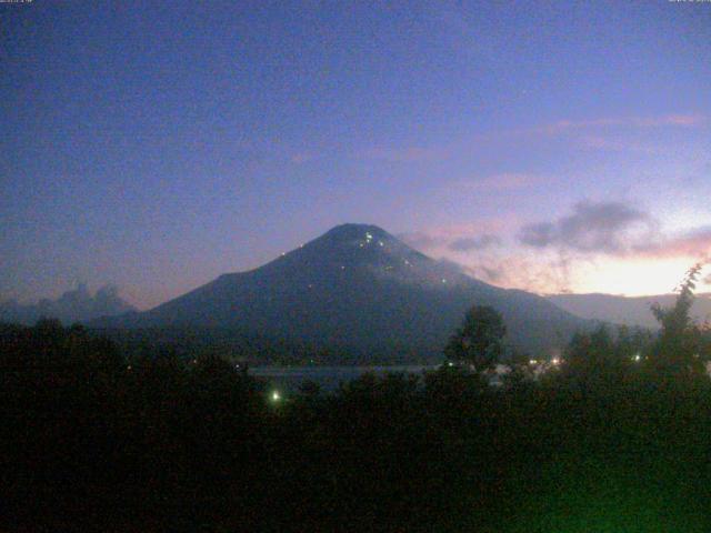 山中湖からの富士山