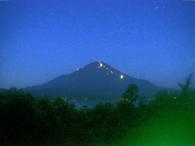 山中湖からの富士山