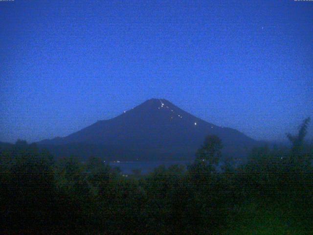 山中湖からの富士山