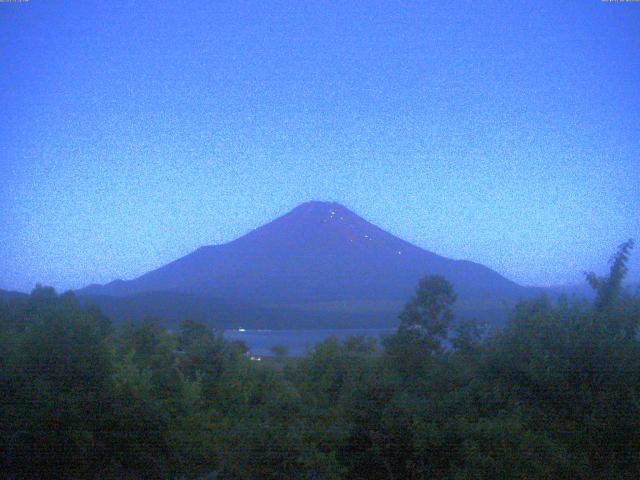 山中湖からの富士山