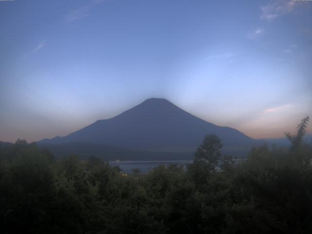 山中湖からの富士山