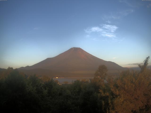 山中湖からの富士山