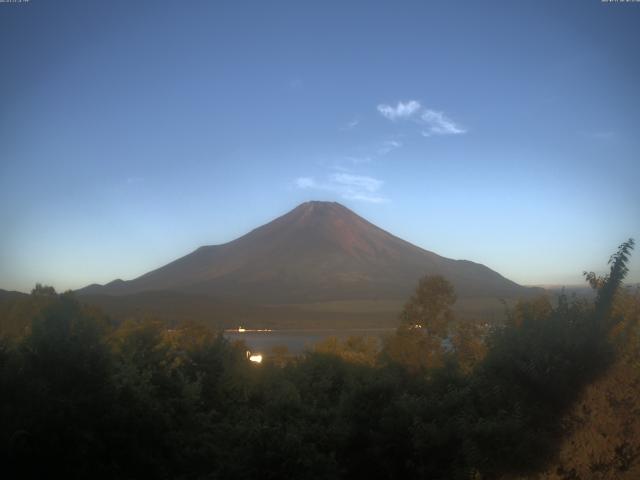山中湖からの富士山